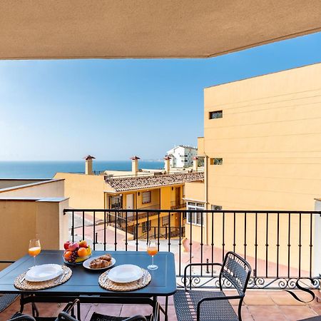 Beachside Retreat With Private Terrace Benalmádena Exterior foto